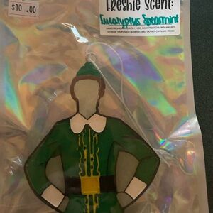 "Buddy the Elf" Car Freshie--Eucalyptus Spearmint